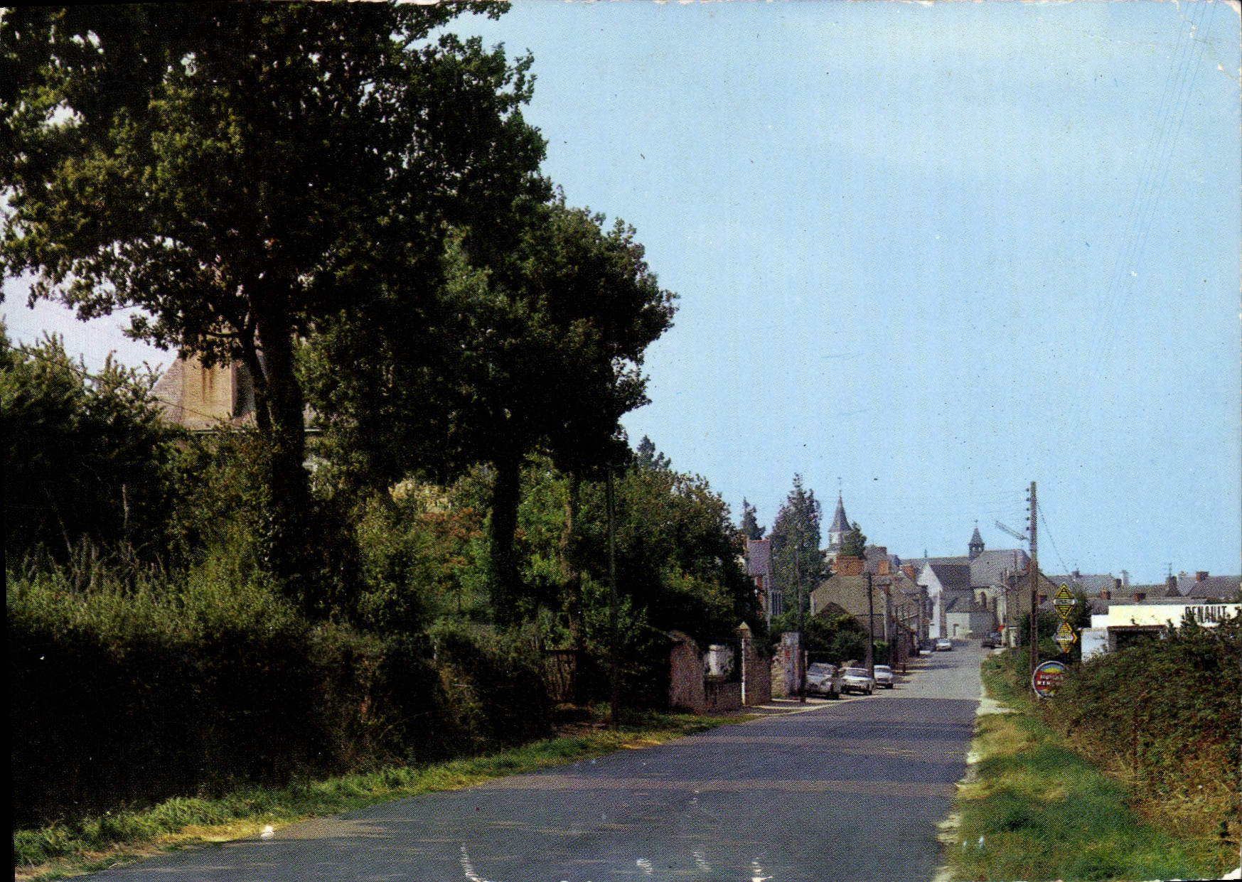CPSM Avessac Loire Atlantique entree route de Plesse 