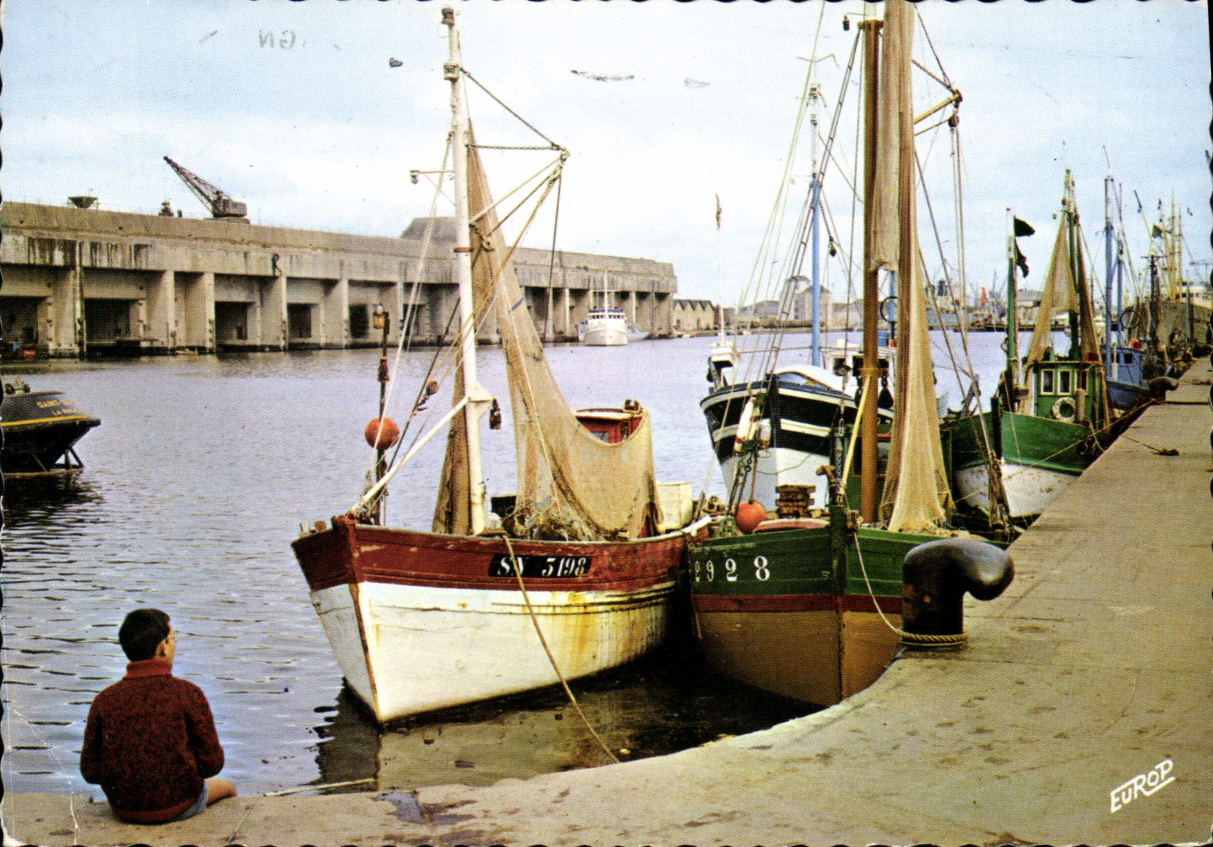 Port de Saint-Nazaire — ancienne base sous-marine — Edition de l'Europ
