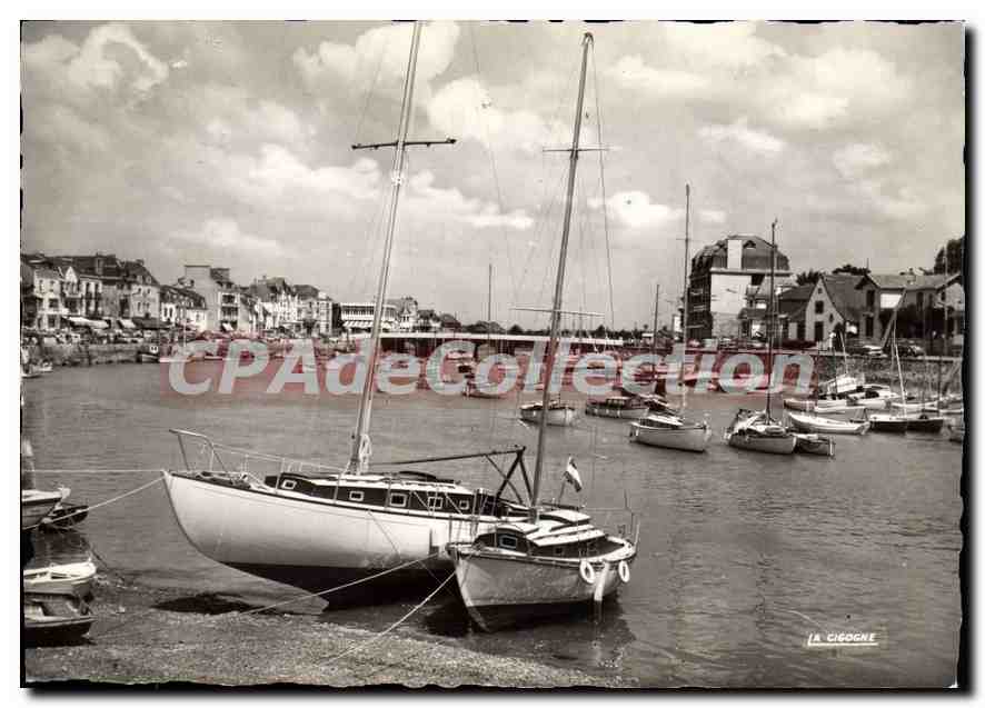 CPSM Le Pouliguen Loire Atlantique le port 