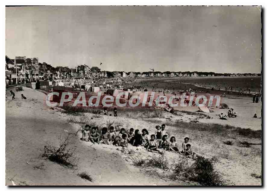 CPSM La Baule sur Mer vue d'ensemble de la plage 