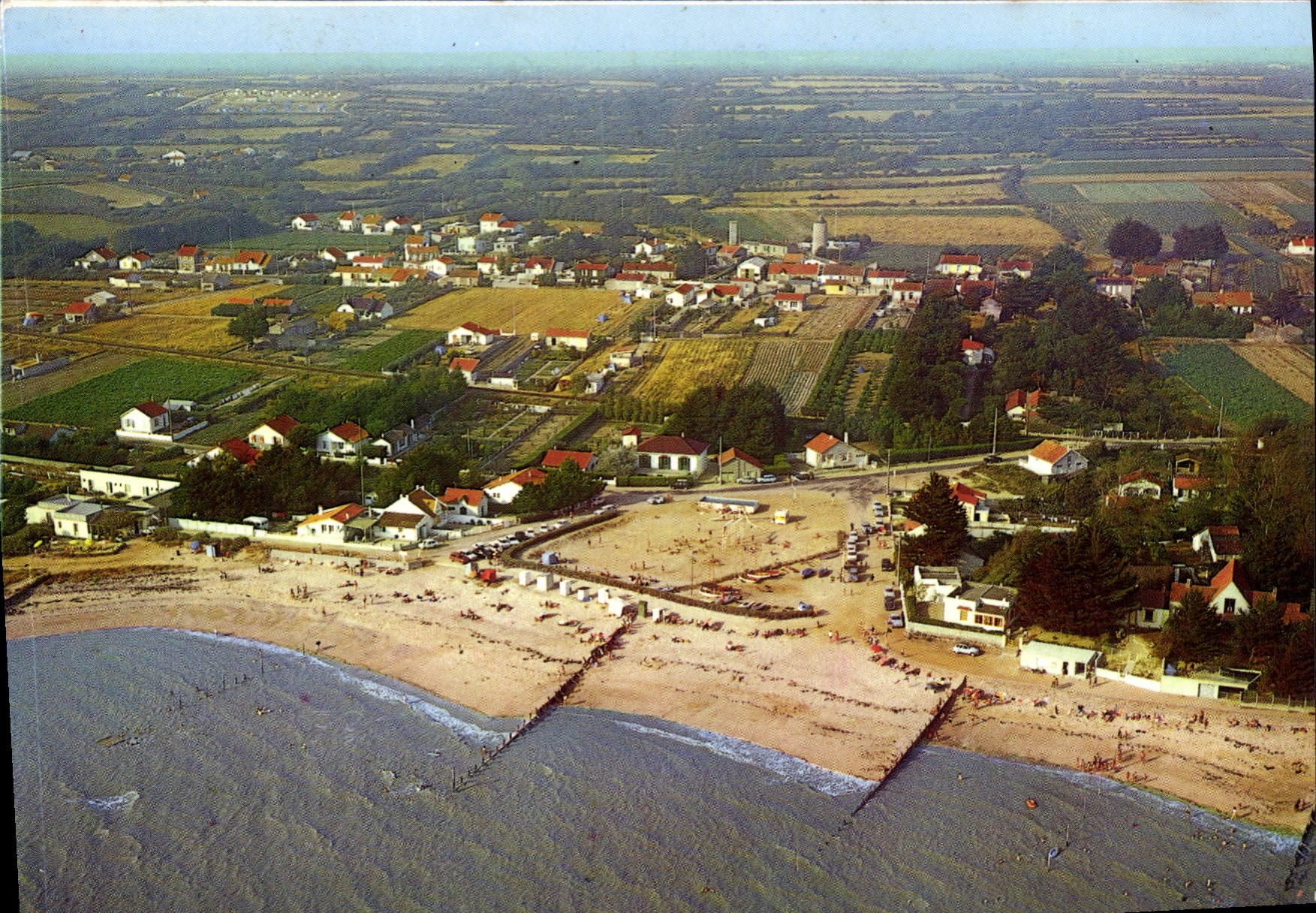 CPSM Les Moutiers en Retz Loire Atlantique vue d'ensemble 