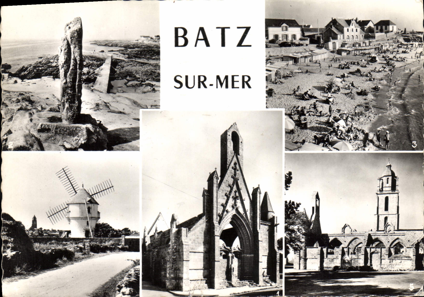 Batz-sur-Mer — vue panoramique — Editions Estel, n°44