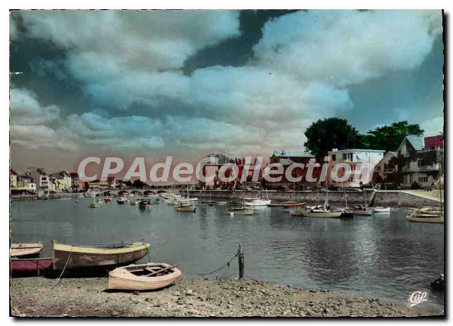 CPSM Le Pouliguen vue generale du port 