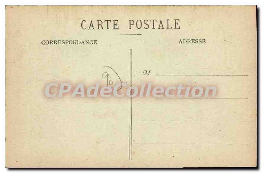 CPA Belfort le pont Strategique les Halles les Bains Douches le palais de justice  — Verso