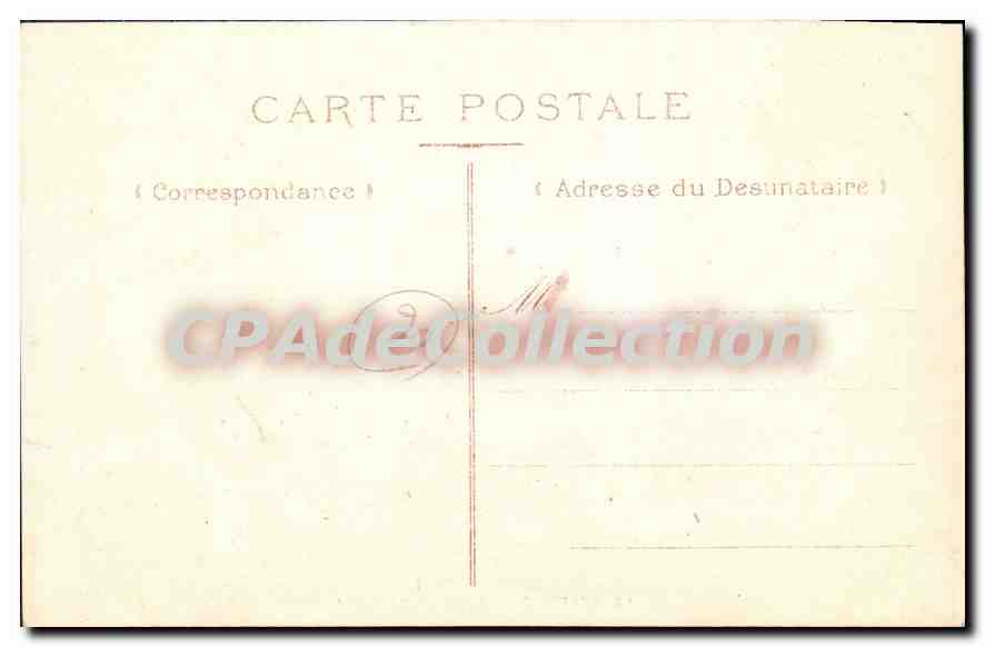 CPA Belfort Caserne Bechaud  — Verso