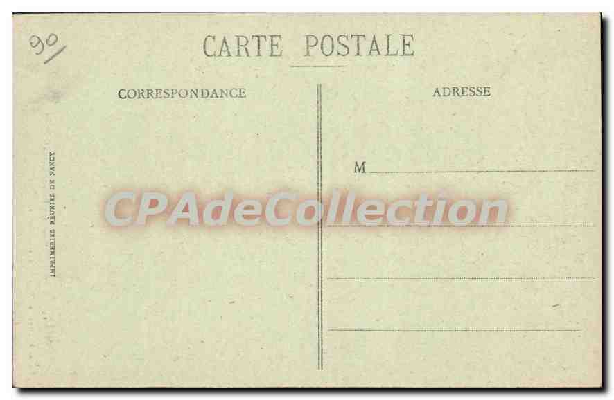CPA Delle frontiere Franco Suisse l'eglise  — Rückseite