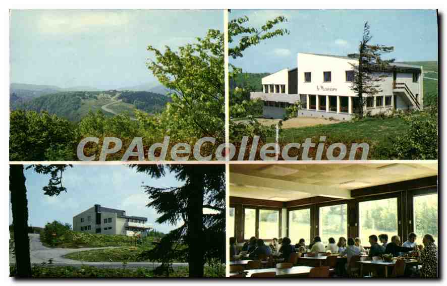 CPSM La Musardiere Ballon d'Alsace Giromagny Ballon d'Alsace la Musardiere inauguaration 23 Mai 1973