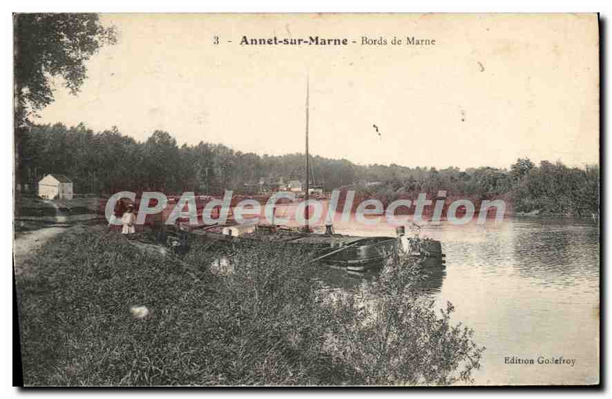 CPA Annet sur Marne bords de Marne 