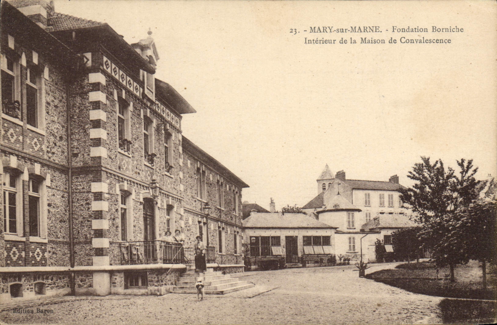 MARY-sur-MARNE — Intérieur de la Maison de Convalescence — Édition Baron