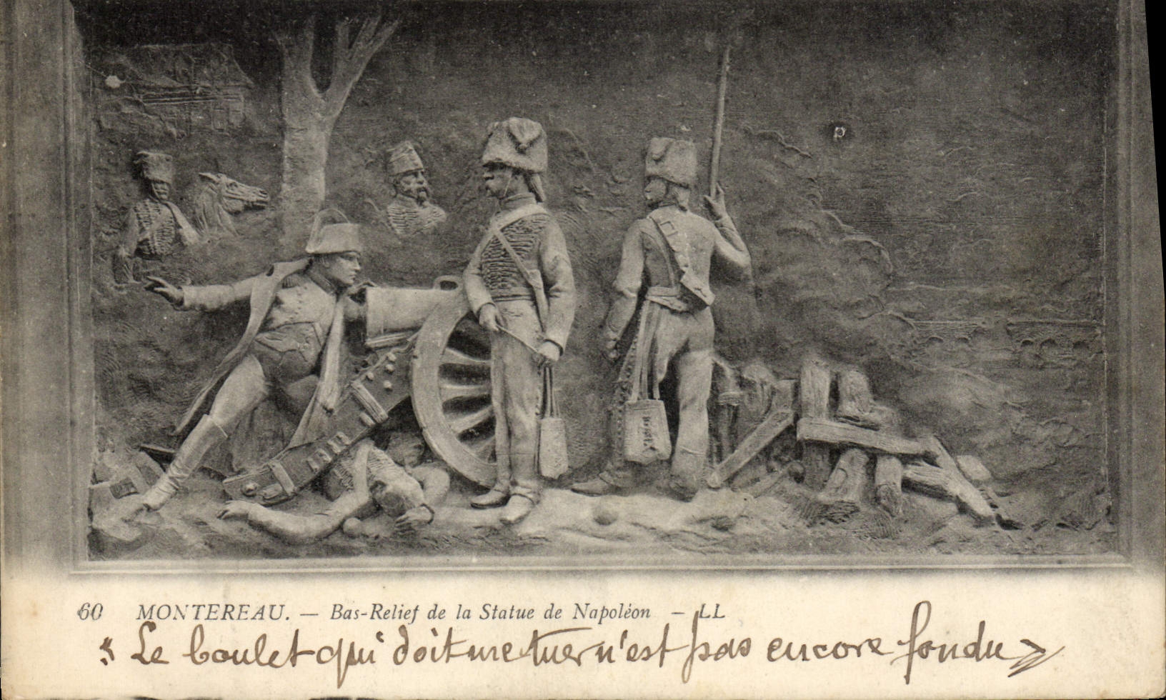 Montereau — Bas-Relief de la Statue de Napoléon — LL n°60