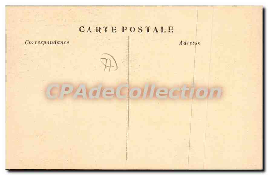 Maison de Retraite des Comédiens à Pont-aux-Dames — Les Pavillons des Pensionnaires — Édition Pucho Maletteine — Verso