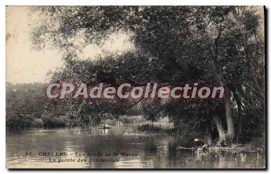 CPA Chelles les Bords de la Marne la pointe des iles Mortes 