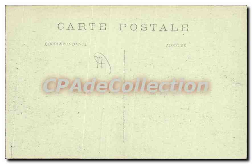 Fontainebleau — Scuola applicazione — Les Héronnières — Verso