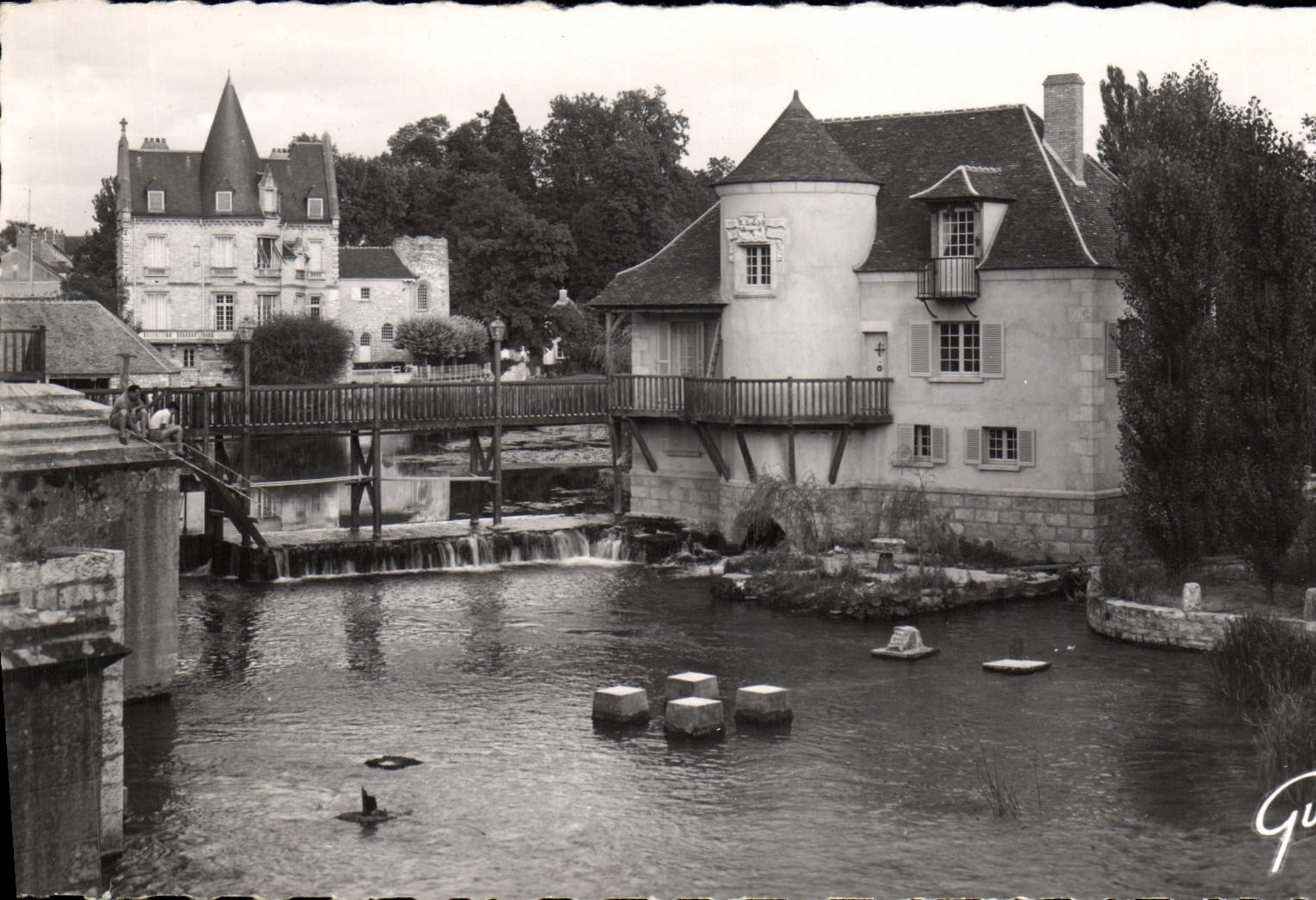 Moret-sur-Loing — Los molinos sobre el Loing — Ediciones André Leconte