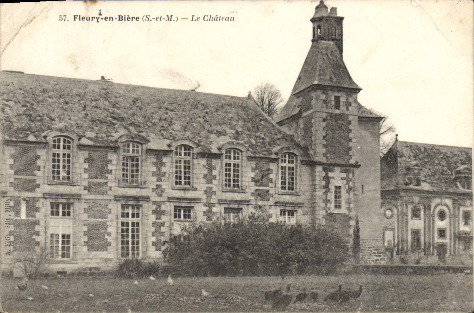 Fleury-en-Bière (S.-et-M.) — Le Château — A. Eiffy, édit., N°57