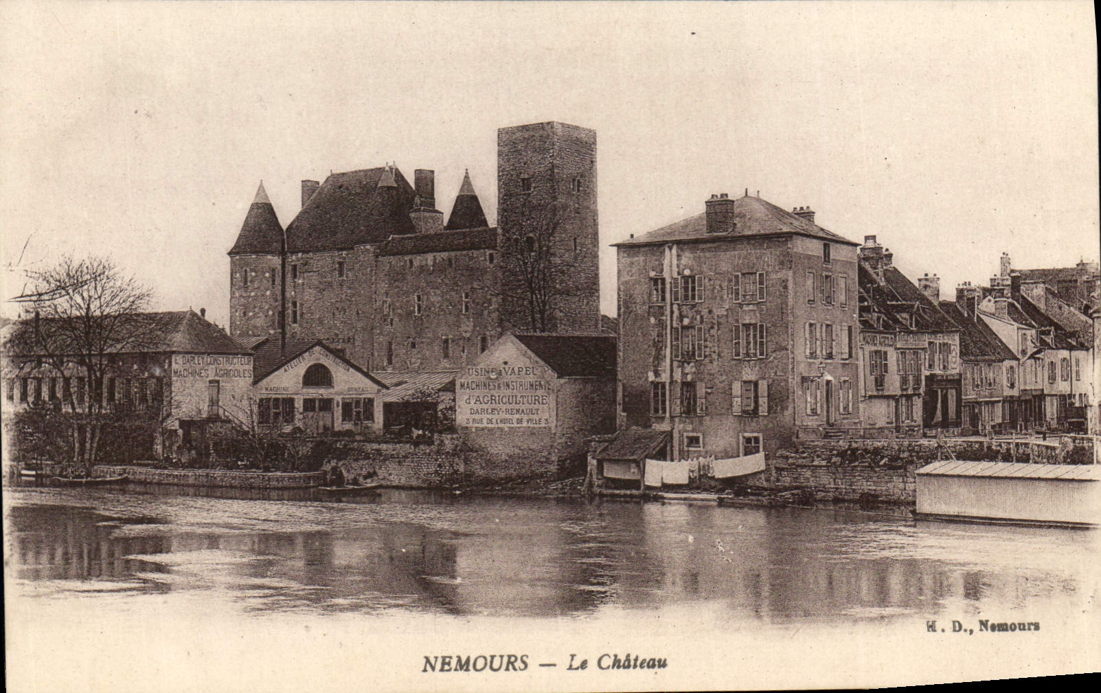 Nemours — Le Château — M. D., Nemours