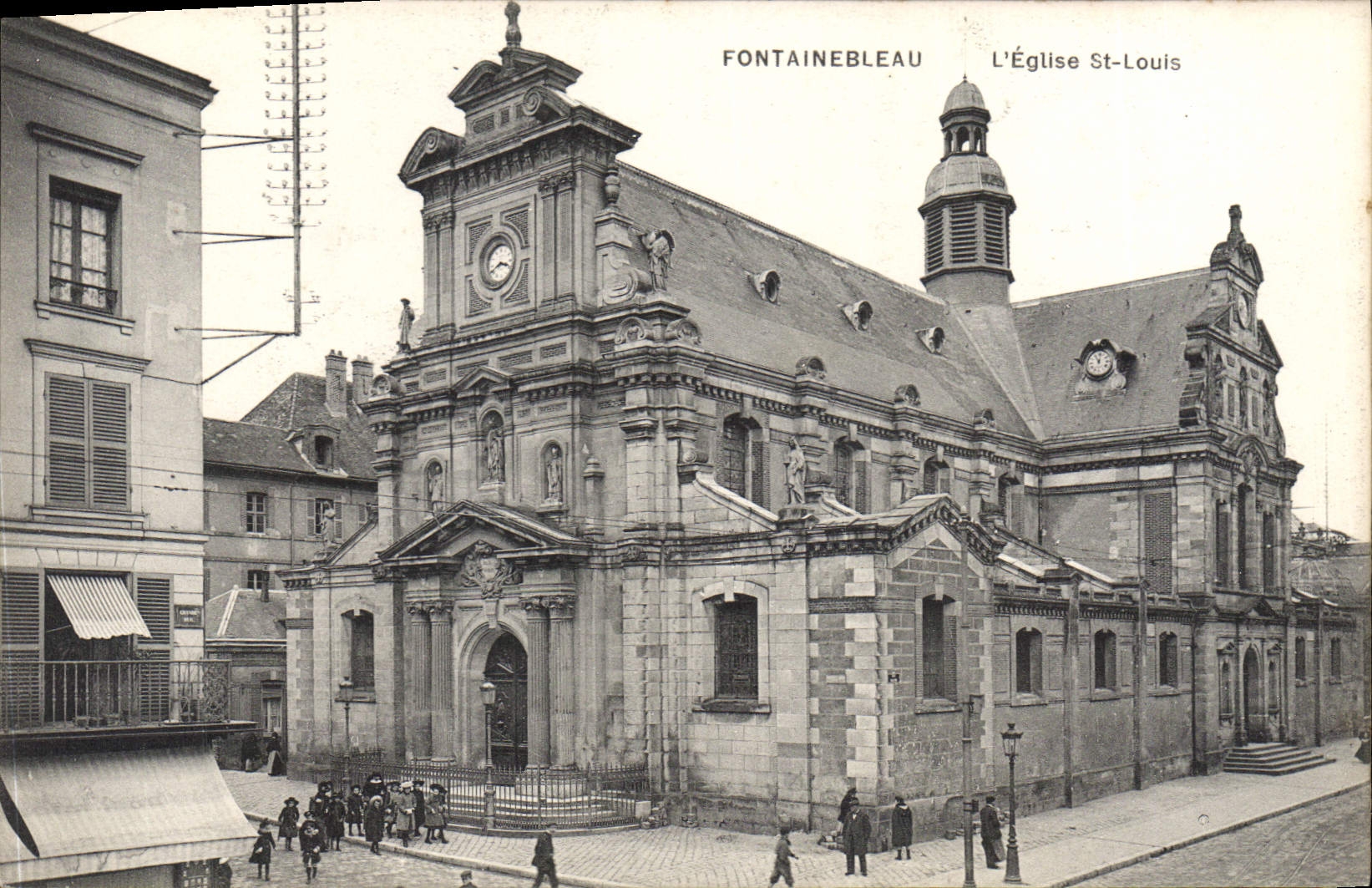 Fontainebleau — La Iglesia de San Luis — Edit. L. Dulac, Fontainebleau