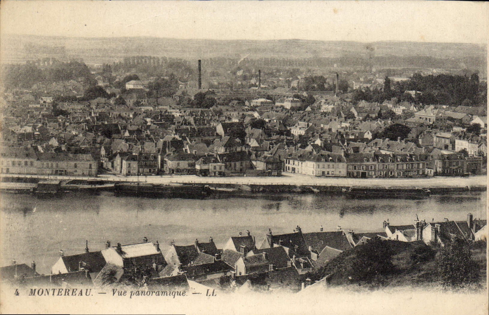 Montereau — Vue panoramique — LL
