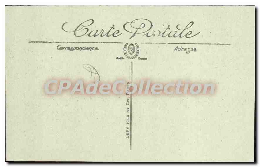Montereau — La Rue de Paris — LL. — N°18 — Reverso