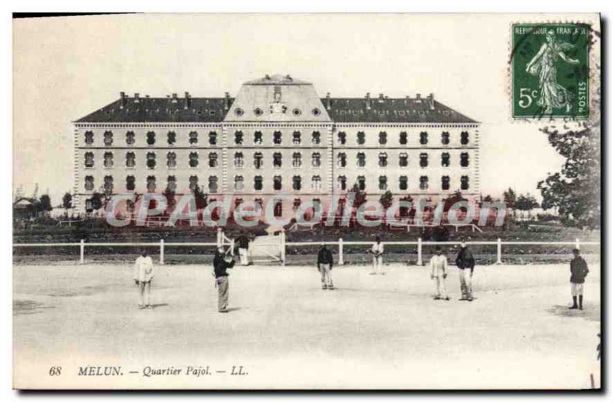 MELUN — Quartier Pajol — LL. — CPAdeCollection