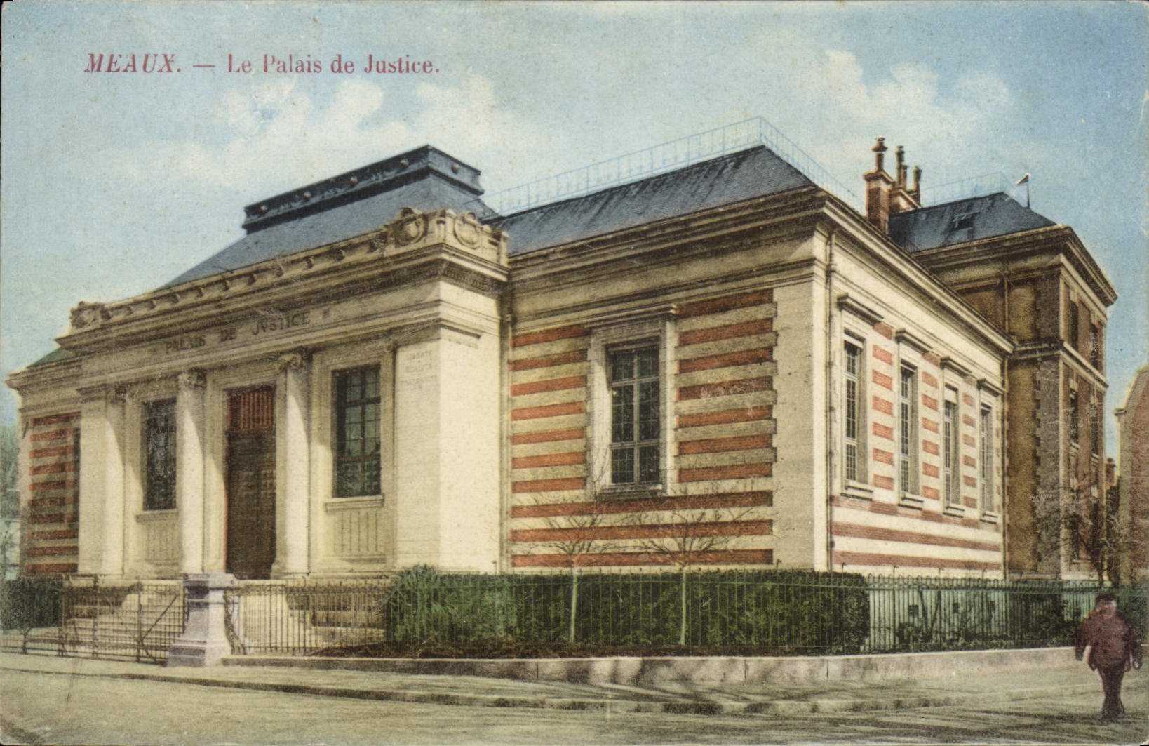 Meaux — El Palacio de Justicia — Editor desconocido, número de serie no visible