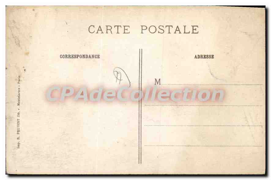 CPA La Guerre 1914 15 Bataille de l'Ourcq Barcy S et M L'Eglise apres le bombardement  — Rückseite