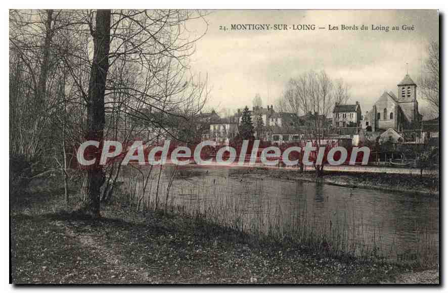 Montigny-sur-Loing — The Banks of the Loing at the Ferry
