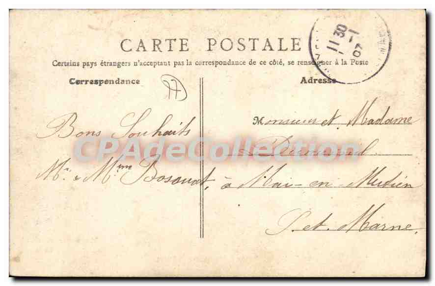 The Quays of the Marne — Mary-sur-Marne — Publisher E. Dollé at Liby-sur-Oucreq — Back