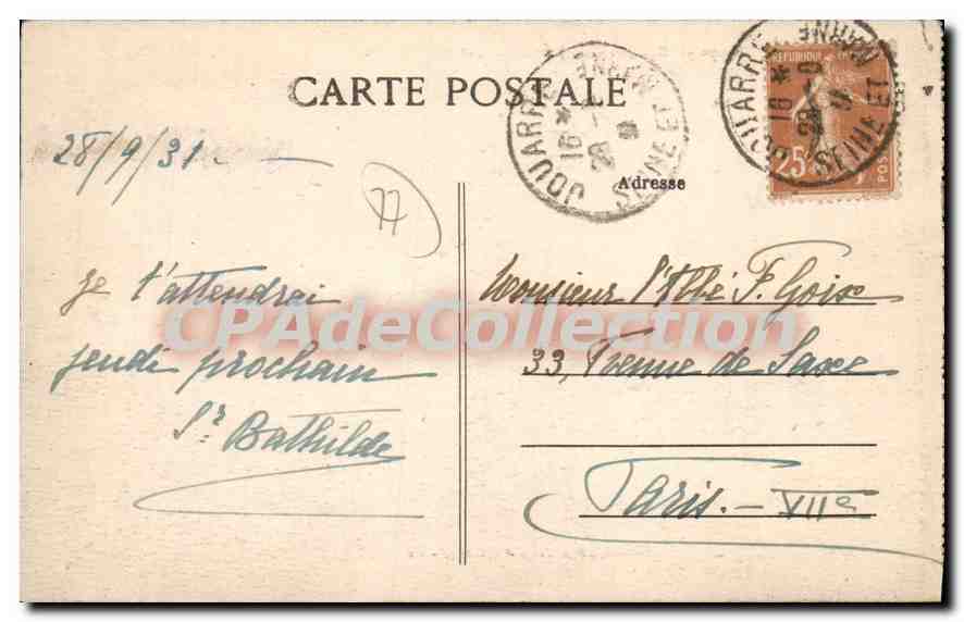 Abbaye des Bénédictines - JCUARRE (S.-et-M.) — Édition Brindelet — Reverso