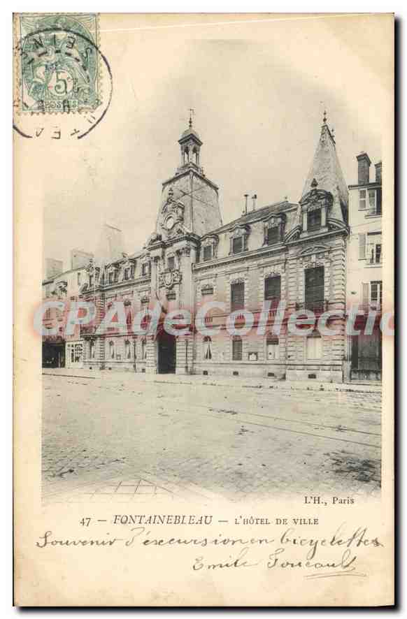 Fontainebleau — El Ayuntamiento — Émile Foureau