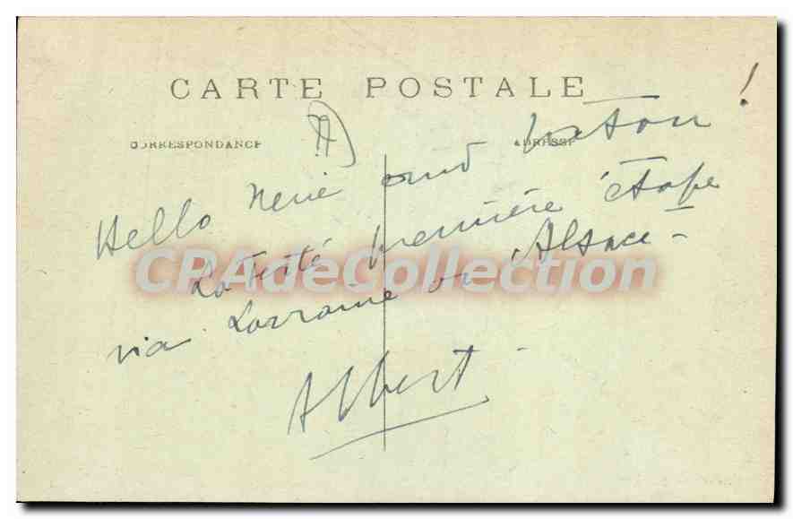 La Ferté-sous-Jouarre (S.-et-M.) — La Place de l'Hôtel-de-Ville, vue à vol d'oiseau — Éditeur : G. Labac — Reverso