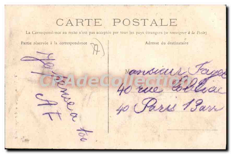 Moret-sur-Loing — Vue générale — F. Trhon, éditeur — Reverso