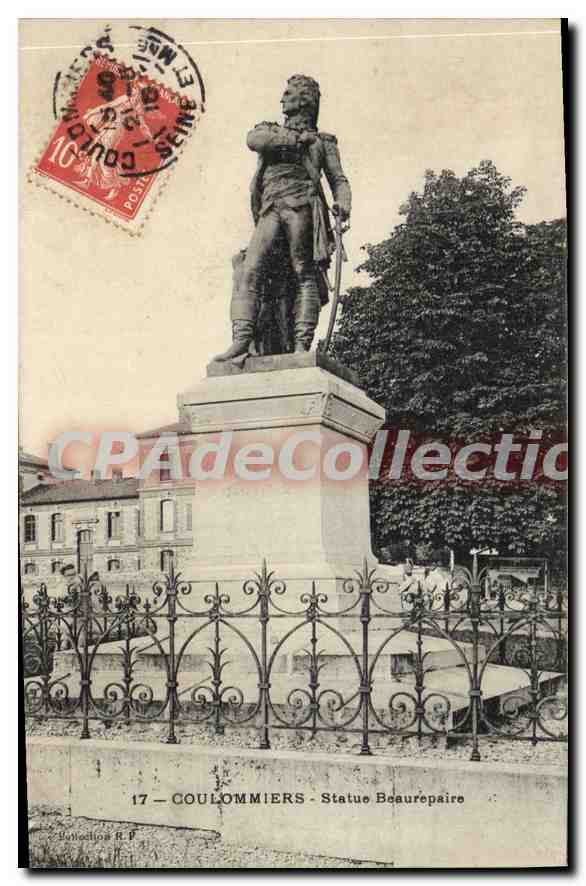 Coulommiers - Estatua Beaurepaire — editor R. P. n°17