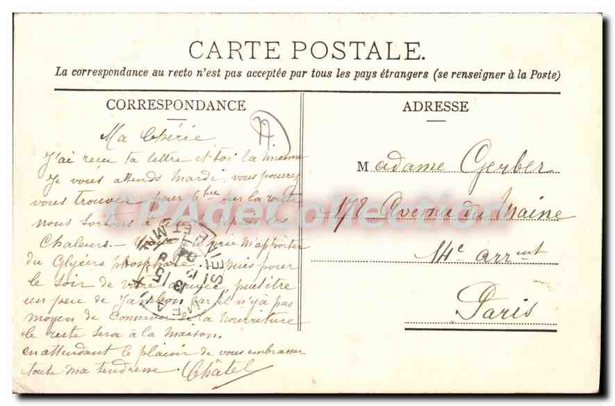 Nanteuil-les-Meaux — Bords de la Marne — Phototypie A. Rep et Filière & Château-Thierry — Reverso