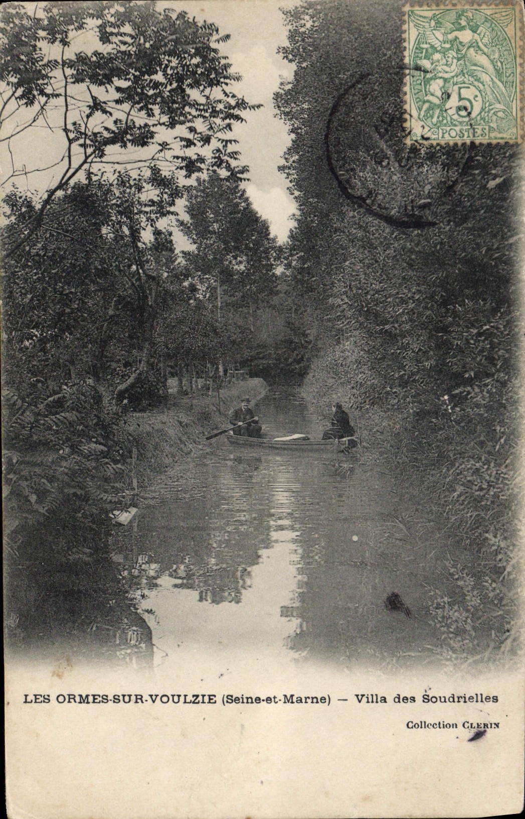Les Ormes-sur-Voulzie (Seine-et-Marne) — Villa des Soudrielles — Collection Clerin