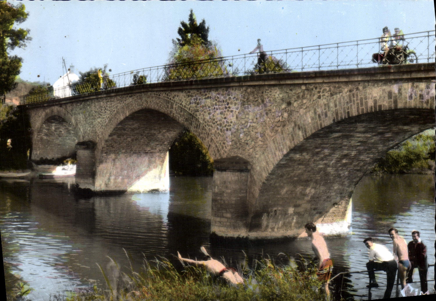 Pont de Saacy sur la Marne — Environs de Nanteuil-sur-Marne (77) — Combier