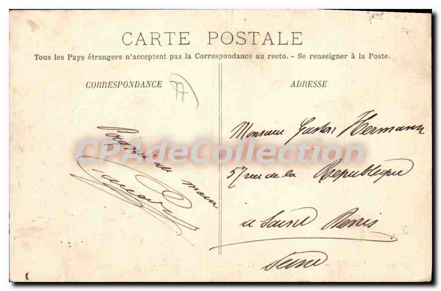 Moret — El Molino y la Iglesia — LL. — Reverso