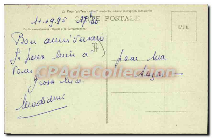 Eprunès (S.-et-M.) - Le Jardin — Brosseonnoi, éditeur, Melun — Rückseite