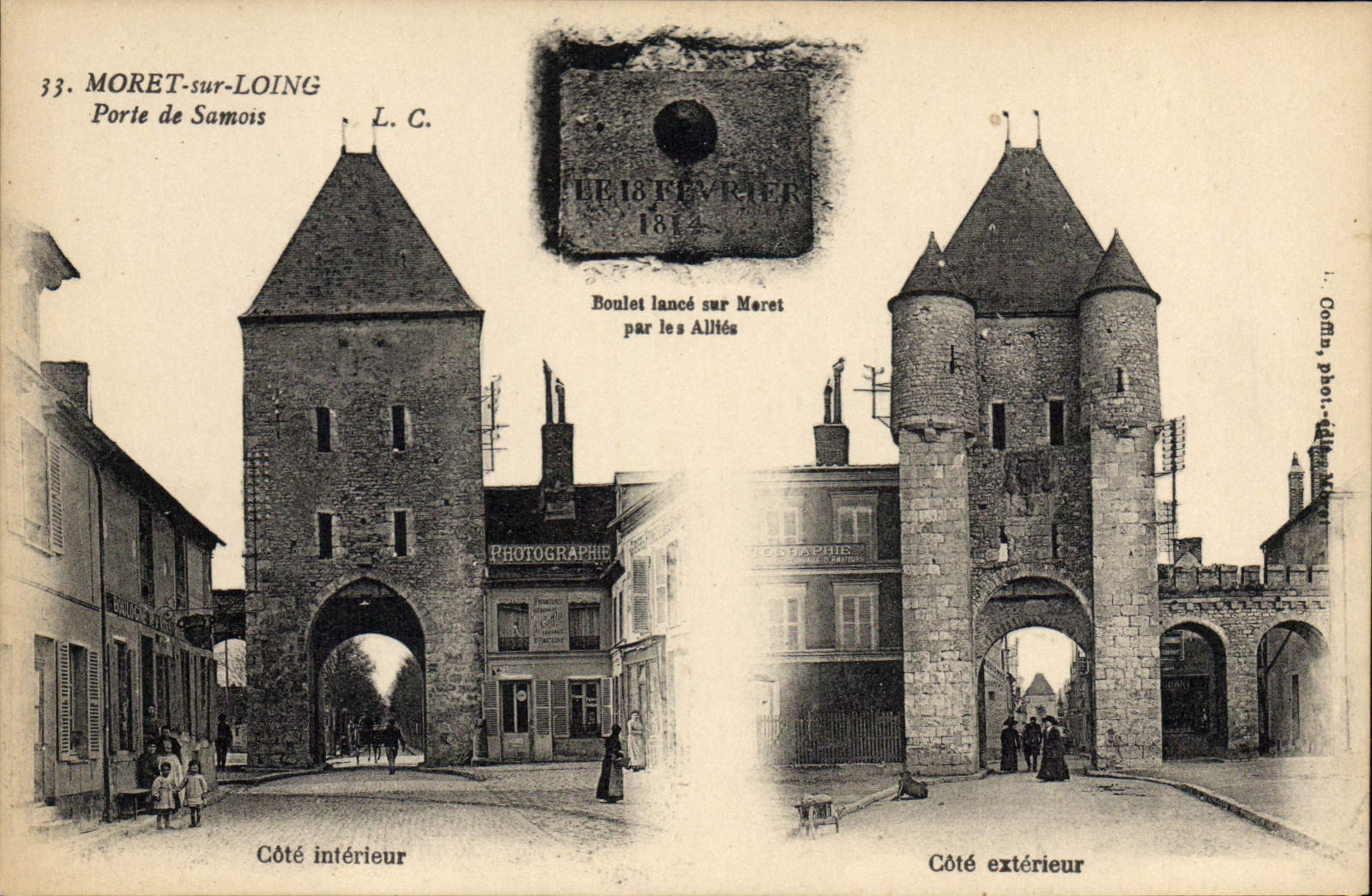 Moret-sur-Loing — Porte de Samois — L. C. n°33