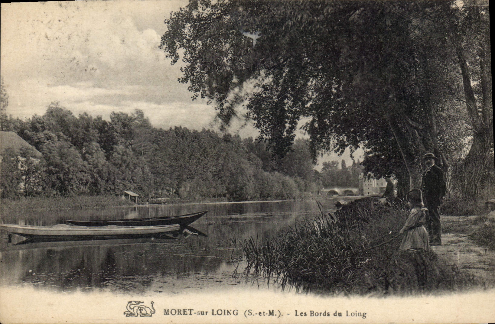 MORET-sur LOING (S.-et-M.) - Les Bords du Loing