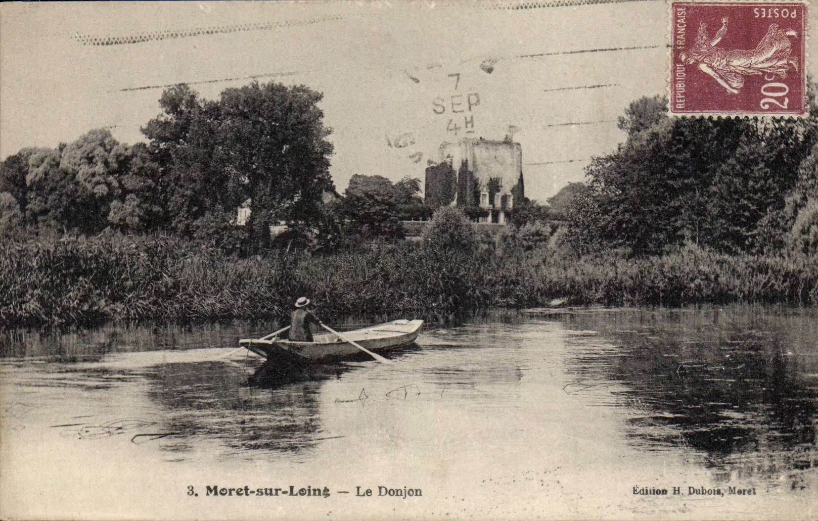 Moret-sur-Loing — Le Donjon — Édition H. Dubois, Moret