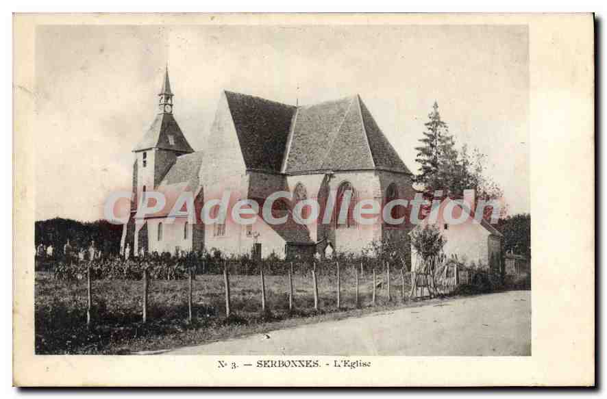 Serbonnes - L'Église — Collection CPADeCollection, n°3