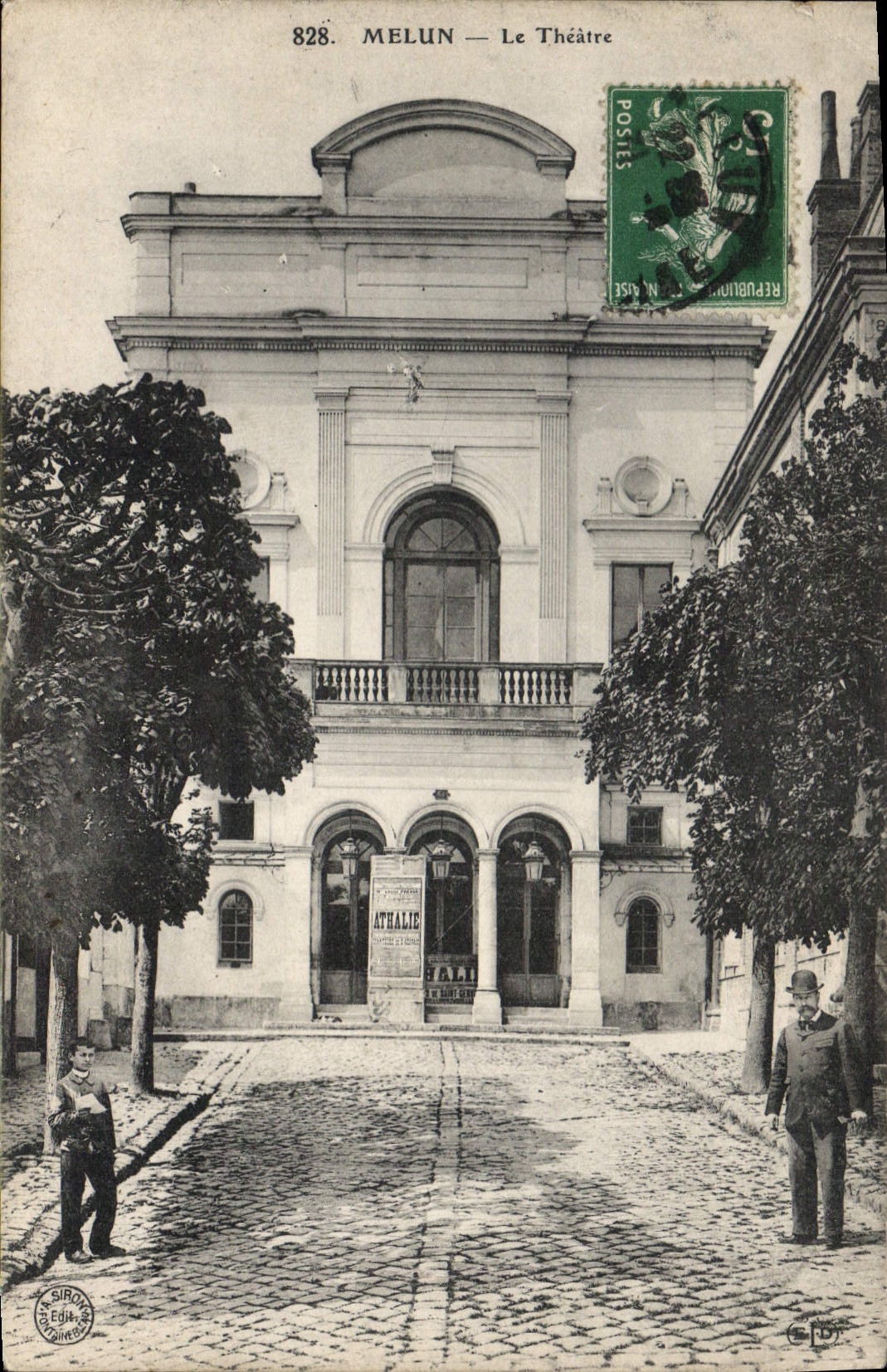 Melun — Le Théâtre — Siroën, n°828