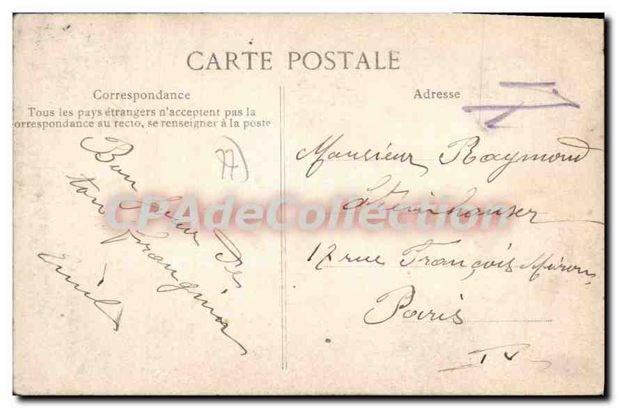 Melun — Le Théâtre — Siroën, n°828 — Rückseite