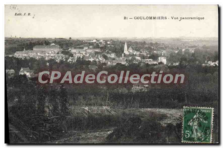 Coulommiers — Vue panoramique — Edit. J. B. n°21