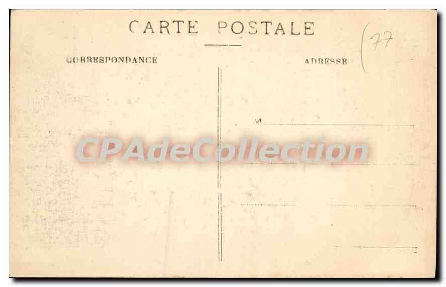 Pont démolie à La Ferté-Gaucher — vue du site après destruction — L.C.H. — Rückseite