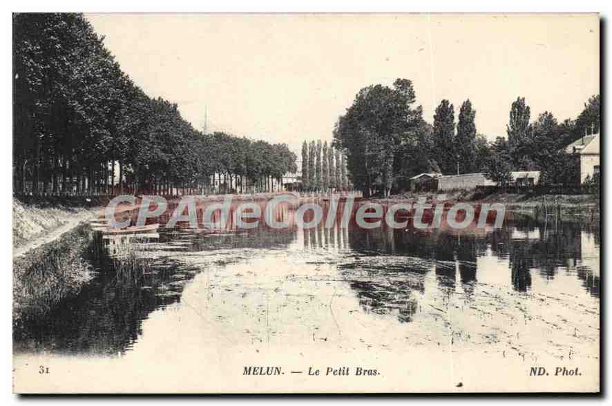 MELUN — Le Petit Bras — ND. Phot.
