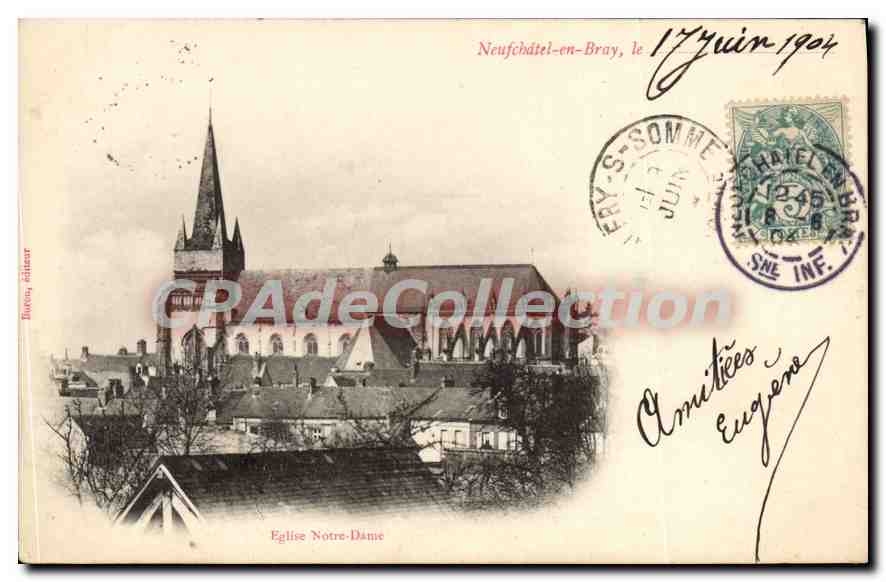 Église Notre-Dame — Neufchâtel-en-Bray — éditeur Bucos