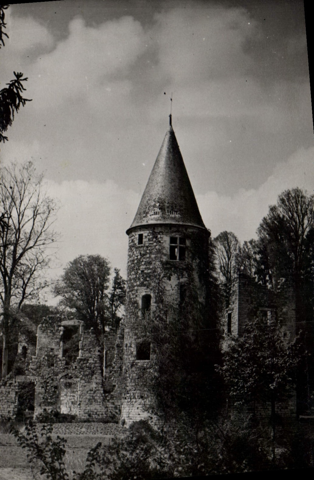 The ruins of the Vivier (Charles VI) — Chaumes-en-Brie (S.-A.-M.) — Édit. ROCA - Bocdy (Sceaux) n°77