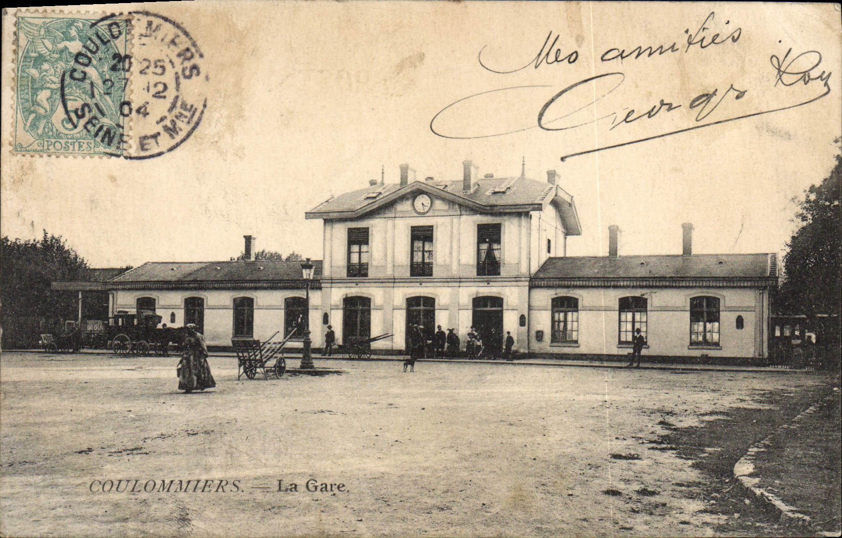 Coulommiers — La Stazione — Editore sconosciuto, numero di serie non visibile